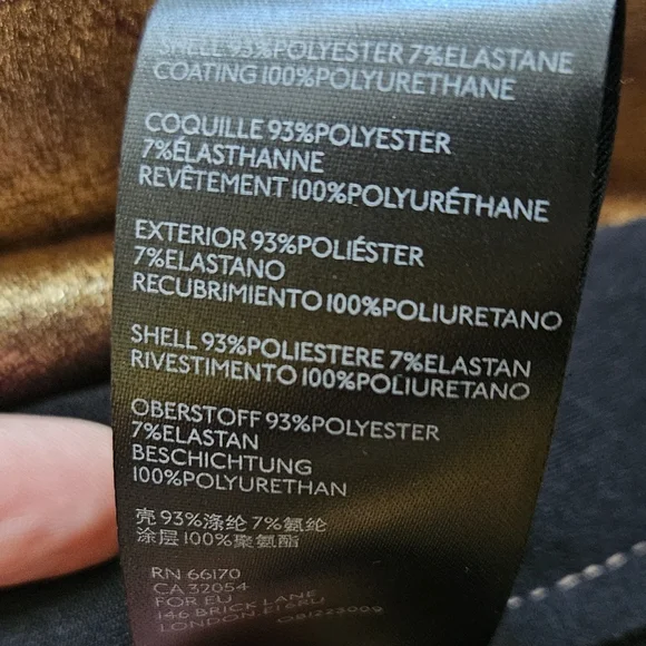 Rose Gold Metallic Gold Women's Crop Jacket From Anthropologie - Picture 10 of 10